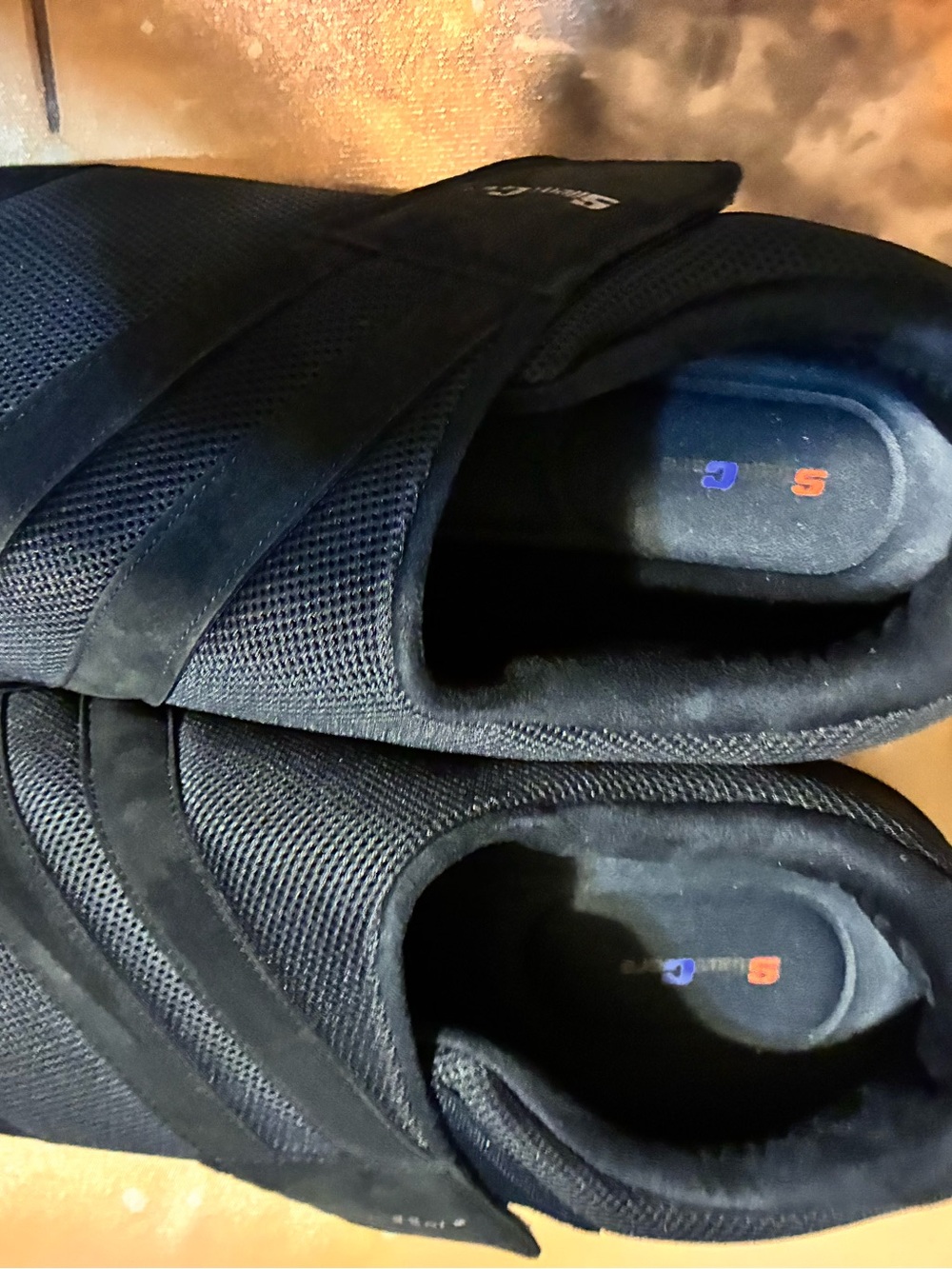 Super Care Men's navy blue men’s Size 14